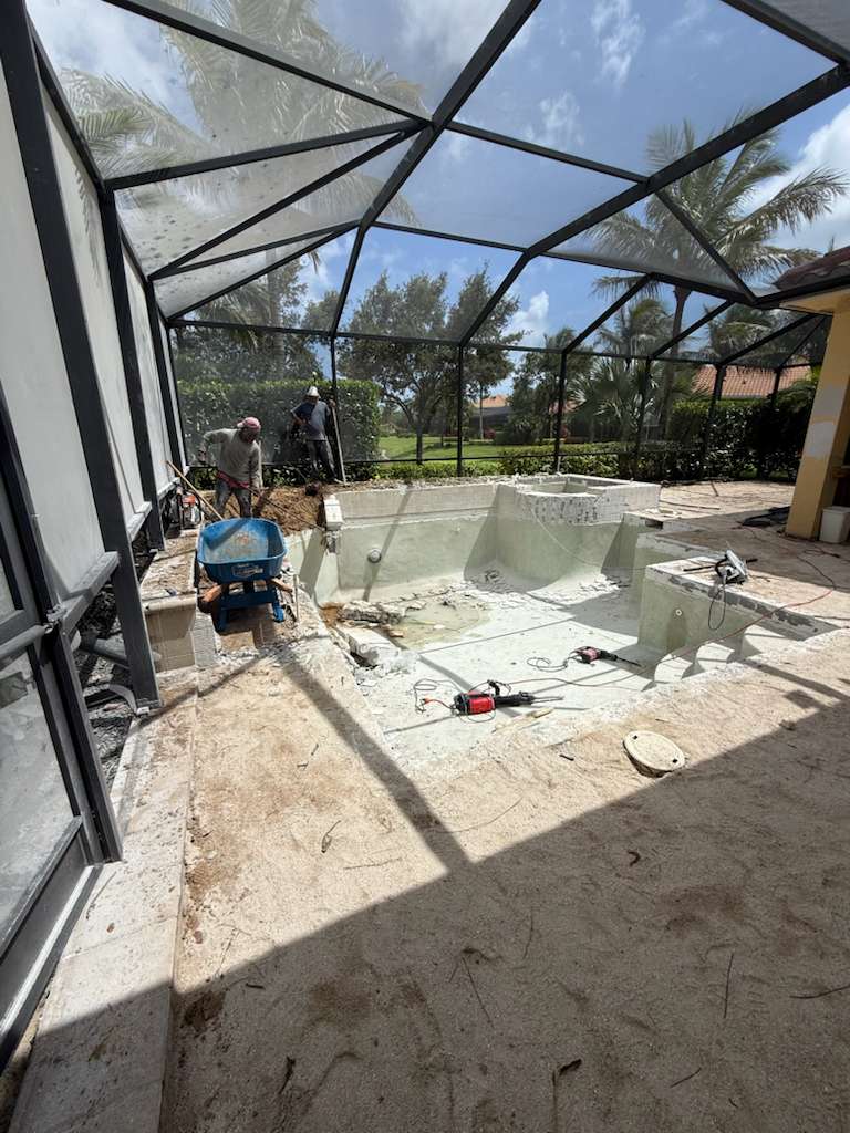 US Demolition crew at a project site